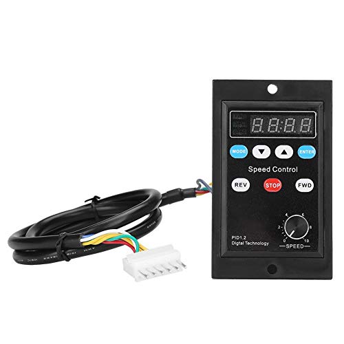 AC Motor Speed Controller，Motor Governor with Digital Display，for 6-400W Micro Power Gear Motor