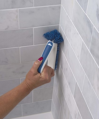 Unger 2-In-1 Grout And Corner Scrubber Brush Tool #TOP4