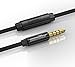 Sentey Earbuds Metal Audiophile Level In-ear Headphones Earphones for Music Running Travel Carrying Case Included Tangle Free Cable (Black) Cor3 Ls-4215 with Inline Control and Microphone
