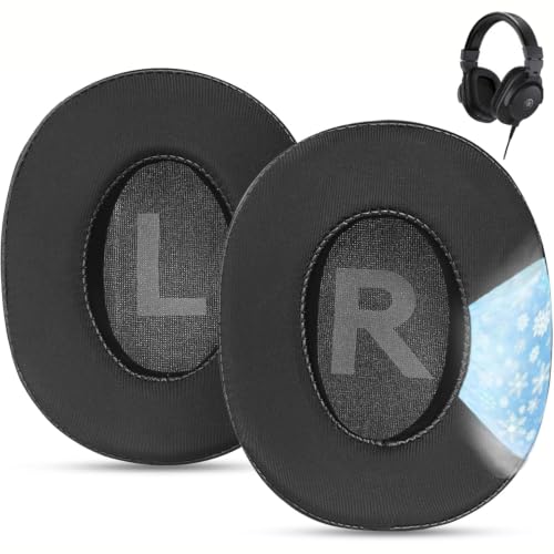 Almohadillas de reemplazo con gel refrescante compatibles con auriculares Yamaha HPH-MT5 HPH-MT5W, espuma viscoelástica para comodidad suave miniatura 1