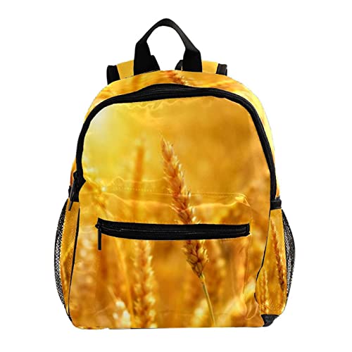 Mini sac à dos enfants 30,5 cm léger et ergonomique motif grain de blé