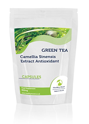 Green Tea 850mg Camellia Sinensis Extract Antioxidant Health Food Supplement Vitamins 180 Capsules