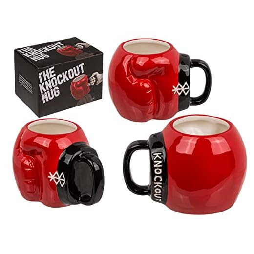 Auswahl VARZI Keramikbecher, Boxhandschuh,
