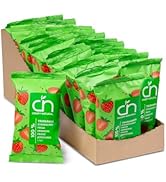 Crispy Natural Chips aux Fraises 20 x 10 g Chips de Fruits Séchés Naturels Croustillants Collatio...
