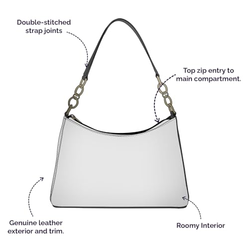 Image of Anuschka Women's Original Hand-Painted Genuine Leather Hobo with Chain Strap