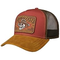 ICONIC WESTERN STYLE: Bold skull-and-cowboy-hat patch with cord-look visor delivers unmistakable character and vintage flair to any casual outfit. EXCEPTIONAL COMFORT: Crafted from 100% cotton at the front and airy mesh at the back, this cap ensures ...
