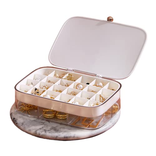 Schmuckkästchen klein, Reise Schmuckkästchen, Ringschatulle, schmuckkasten für Ringe, Halskette, Ohrringe Cover