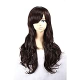 HOOLAZA Black Long Curly Wig Tohsaka Rin Fate Stay night Cana Alberona Inukashi Kyouraku Shunsui...