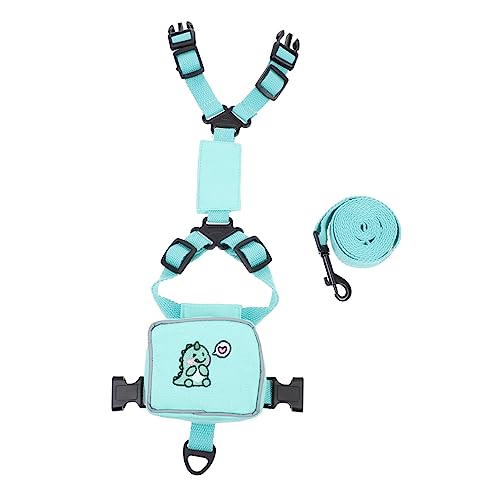 COLLBATH Dog Backpack Harness for Cats and Dogs Outdoor Leash Vest with Long Leash Comfortable Lightweight Design for Pet Travel and Hiking Adventures