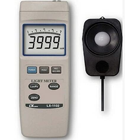 Light Meter or Lux Meter Exposure Meter Light Meterfor Auditoriums, Theatres, Stadiums, Labs Along with Factory Calibration Certificate Model LX-1102
