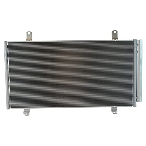 Image of TRQ A /C Condenser and Receiver Drier Assembly Compatible with 13-18 Lexus ES350 13-17 ES300h 13-18 Toyota Avalon V6 3.5L 12-17 Camry 15-17 Camry XSE 2016 Special Edition 2014 SE Sport
