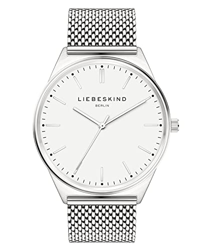 Montre Liebeskind Berlin argenté en quartz avec bracelet en acier
