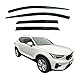 AUTO CLOVER Wind Deflectors Set for Volvo XC40 / EX40 2018+ (4 pieces)
