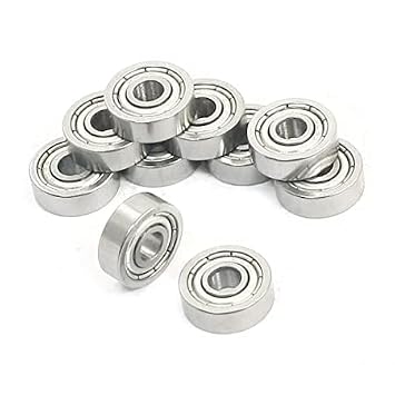 ZUBSHA ENTERPRISES 604-ZZ Ball Bearing 12mm x 4mm x 4mm Stainless Steel (20)
