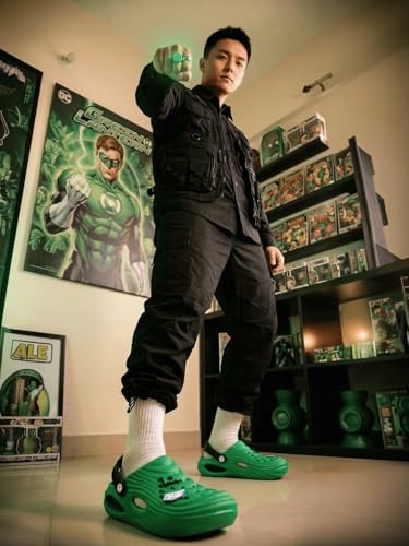Image of Bacca Bucci Men's Justice League Clogs with Back Strap, Ventilated Upper, Textured EVA Sole, Slip-On Casual Walking Sandals Outdoor Use