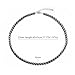 Aleasha 6mm Gray Pearl Necklace for Men Women 18