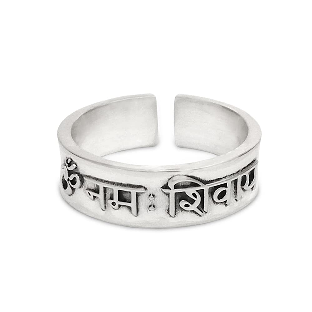 Chitshakti Om Namah Shivay Ring | ॐ नमः शिवाय | Jewellery Suitable for Men & Women | 100% Pure Silver (B0BTYHD2ZK) Amazon Price History, Amazon Price Tracker