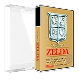 KKOZESST 10 Pcs Clear Box Protectors Case for Nintendo NES Game, Premium Quality Plastic Case Transparent Plastic Protector Clear Case W/Removable Film for NES Game Anti- Dust/Scratch (10 Pcs)