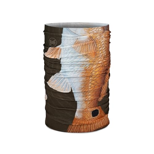 Image of BUFF CoolNet UV Neck Gaiter, UPF 50 Sun Protection, Breathable, Versatile, Quick Dry Face Mask, Fishing Designs, Adult Size