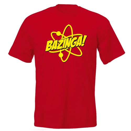 Bild: TEXHA Bazinga rot T-Shirt Shirt L f�r 19,99 EUR bei amazon.de