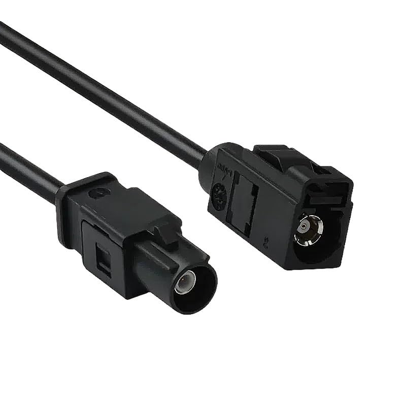 FAKRA Male to Female Reverse Camera Video Cable Adapter SYWV50-2/RTK031 Coaxial Cable FAKRA A B C D E F G H I K Z(FAKRA M -FAKRA F B,5M)