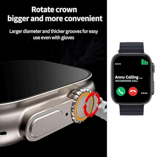 Image of Bluetooth Calling Smart Watch for Men & Women | HD Touch Display | Heart Rate Monitor | Fitness Tracker | Sports Modes