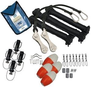 Taco Metals Marine Premium Double Rigging Kit for 2 Outriggers by Taco Metals