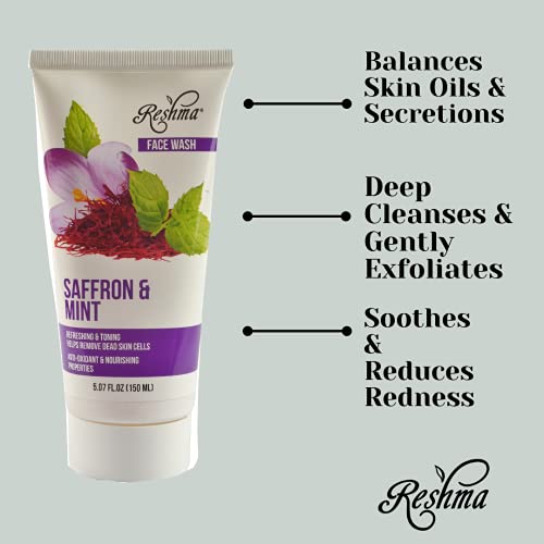 Reshma Beauty Saffron & Mint Face Wash, Pack Of 6 #TOP2