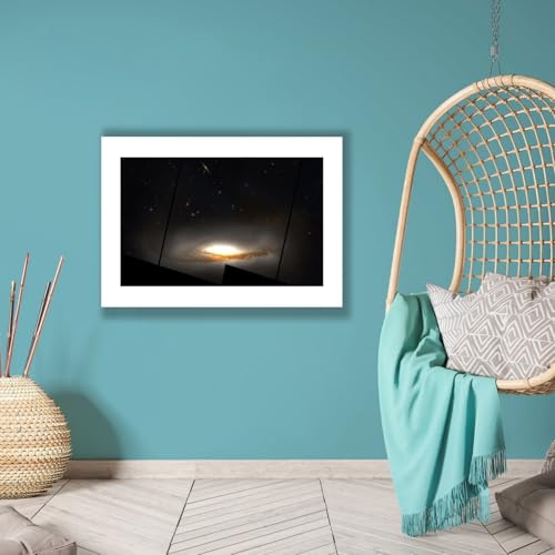 Impression d'art mate NGC 3190 Hubble par Spiffing Prints en taille Medium - 6
