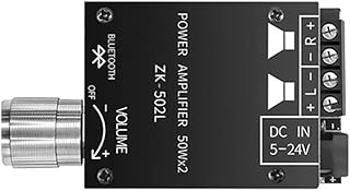Pomojonbi -502L Module 5.0 Bluetooth 2 x 50W Digital Power Amplifier Board HiFi Fever High Power 2.0 Stereo Enhancement