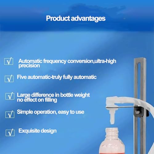 Machine de remplissage de liquide automatique avec pesée précise et support réglable - 5