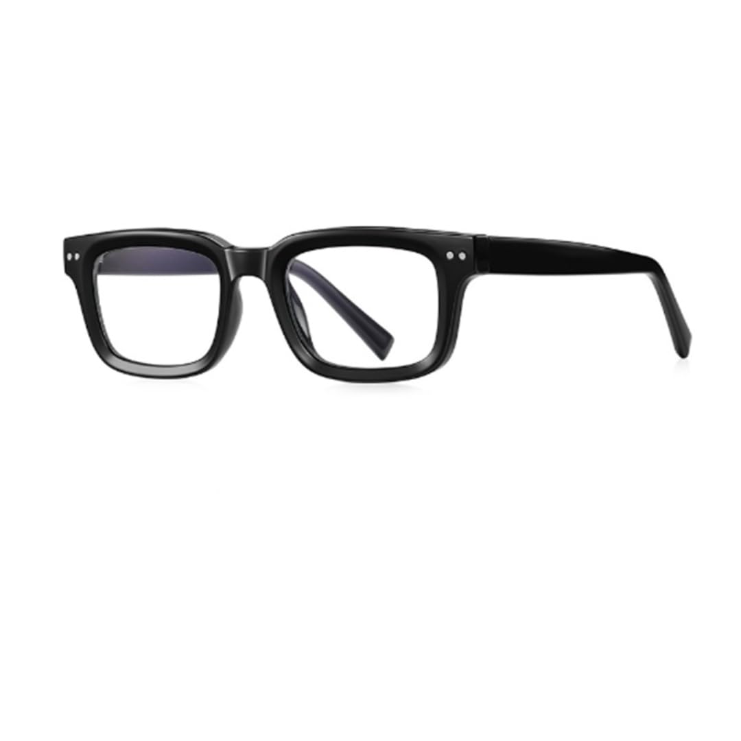 Okulary przeciwsłoneczne w stylu retro, kwadratowe, męskie, damskie, modne, płaskie, lekkie, okulary korekcyjne