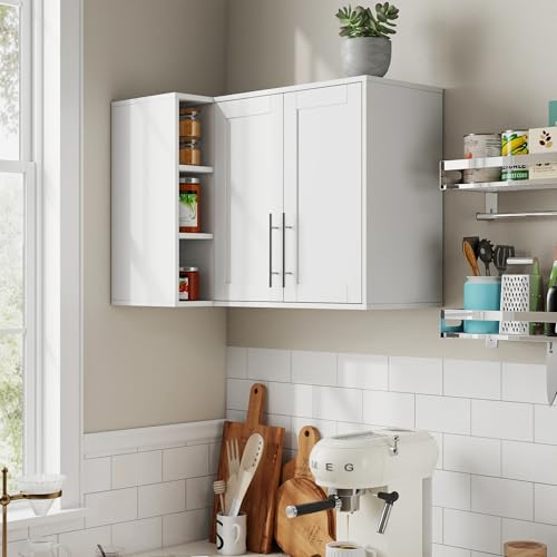 L-Shaped Wall Cabinet