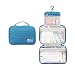 Bolsa de Viaje con Gancho para Colgar, Bolsa de Maquillaje de Viaje para Mujeres, Estuche Organizador de Cosméticos para Artículos de Baño, Botellas de Tamaño Completo, Artículos de Baño