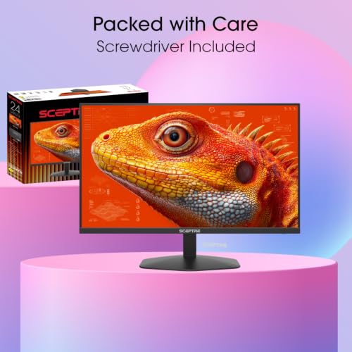 Image of New! Sceptre 24-inch Prime Gaming Monitor DisplayPort x2 165Hz HDMI x2 165Hz Build-in Speakers, Machine Black 2027 (E248B-FW165T Series)