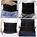 COLLBATH Waist Trainer for Women Breathable Neoprene Waist for Sports Comfortable Workout for Belly Support Fitness Girdle for Exercise Fits All Black