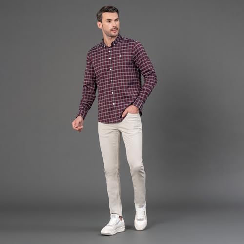 Image of Red Tape Men's Cotton Regular Fit Shirt