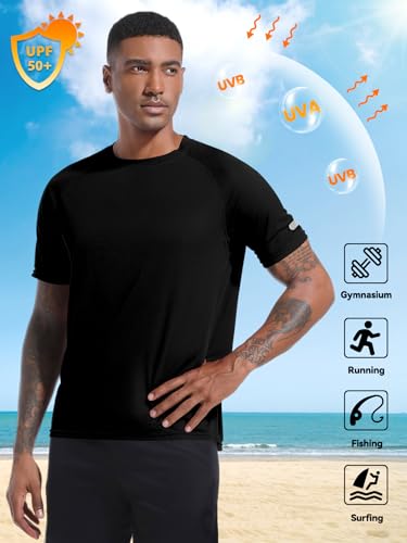 Holure Men's Mesh Quick-Dry Short Sleeve Workout T-Shirt2