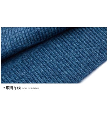 Men's Wool Zipper Sweaters Winter Thick Cashmere Jumper Long Sleeve Casual Solid Wool Knitwear Pullovers Zipper Up4
