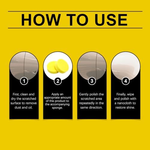 Weiirty Scratch Remover,Ultimate Scratch Remover,Car Cloth,Eliminate All Car Scratches in 60 Seconds for All Car (1PCS) for Daily use - 3