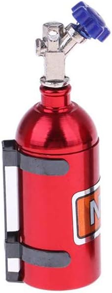 Simulation Nitrogen Bottle Decoration Accessory for 1:10 RC Crawler Car TRX4 SCX10 90046 D90 D110 TF2 (Blue)