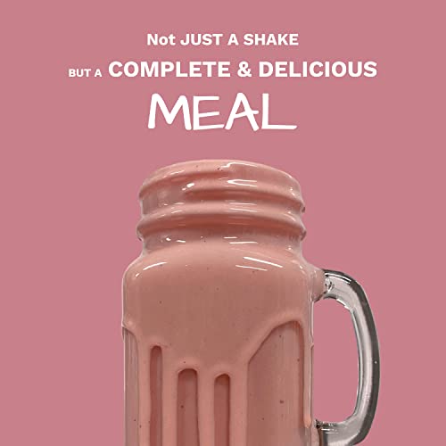UpNourish Strawberry Banana Vegan Protein Powder, Meal Replacement Shake, Gluten Free, Dairy Free, Packed with Essential Vitamins and Minerals, Keto-Friendly, Low-Carb Diet, 15 Servings - Image 3