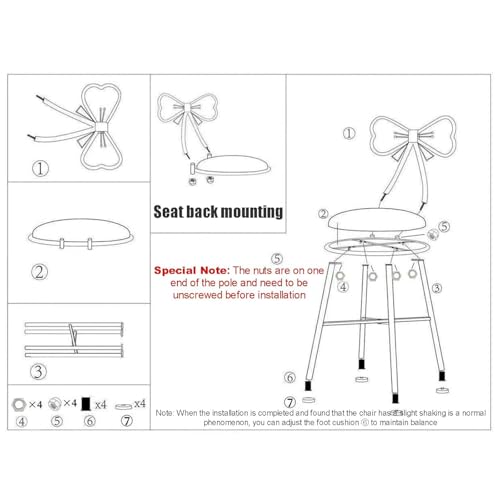 Silla de tocador ergonómica que soluciona malas posturas en el maquillaje de niñas y niños 7