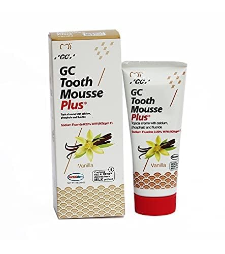 gc tooth mousse vanilla plus (40g) flavor dental heath sensitive teeth (B0D2KDP43K) Amazon Price History, Amazon Price Tracker