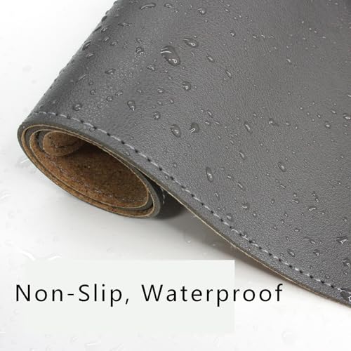 Leather Desk Pad Mat - Protector de Escritorio Grande para Mouse miniatura 3