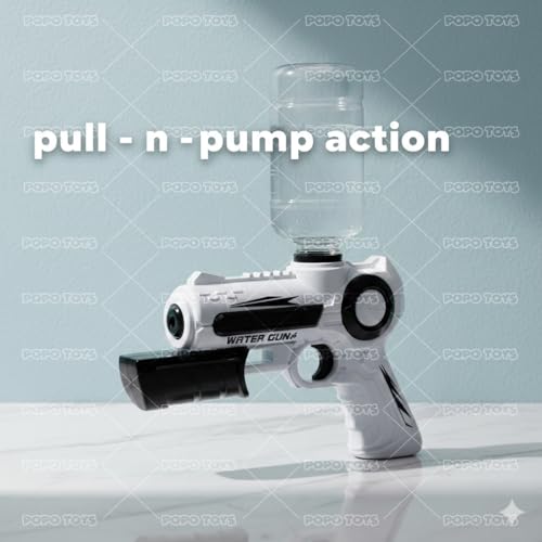 Image of Holi Pressure Pull-n-Pump Flash Combat Water Gun | 350ML | Multicolor | PoPo Toys