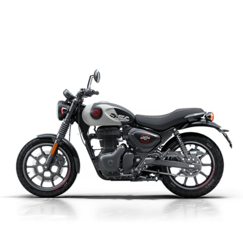 Image of Royal Enfield Hunter 350 with Disc & Alloy Wheels Motorcycle (Tokyo Black) Booking for Ex-Showroom Price