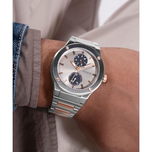 Image of GUESS Jet Analog Watch for Men with Round Dial & Water Resistant Man's Wrist Watches