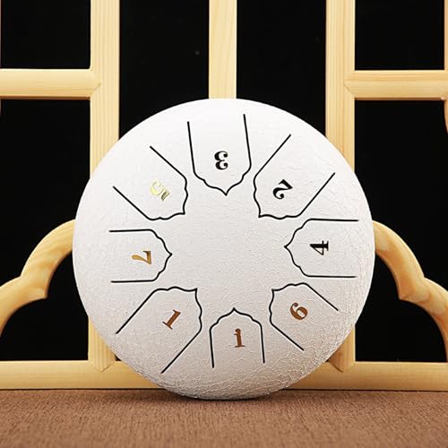 Rain Drum de Acero 6 Pulgadas 8 Notas para Jardín miniatura 1