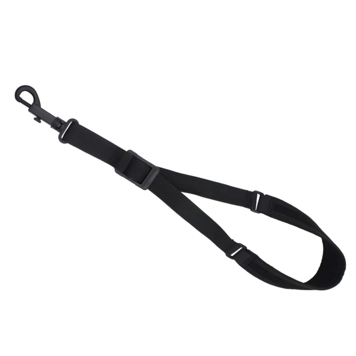 HANABASS Sangle de Saxophone Design Unique Noir en Coton pour Confort Facile à Installer et Retirer lors Pratique Musicale